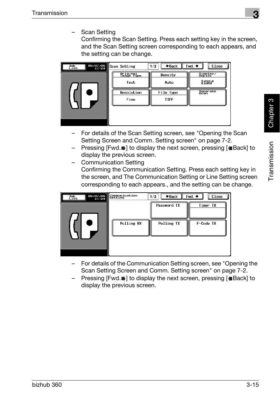Konica Minolta FK-502 User Manual | Page 72 / 458
