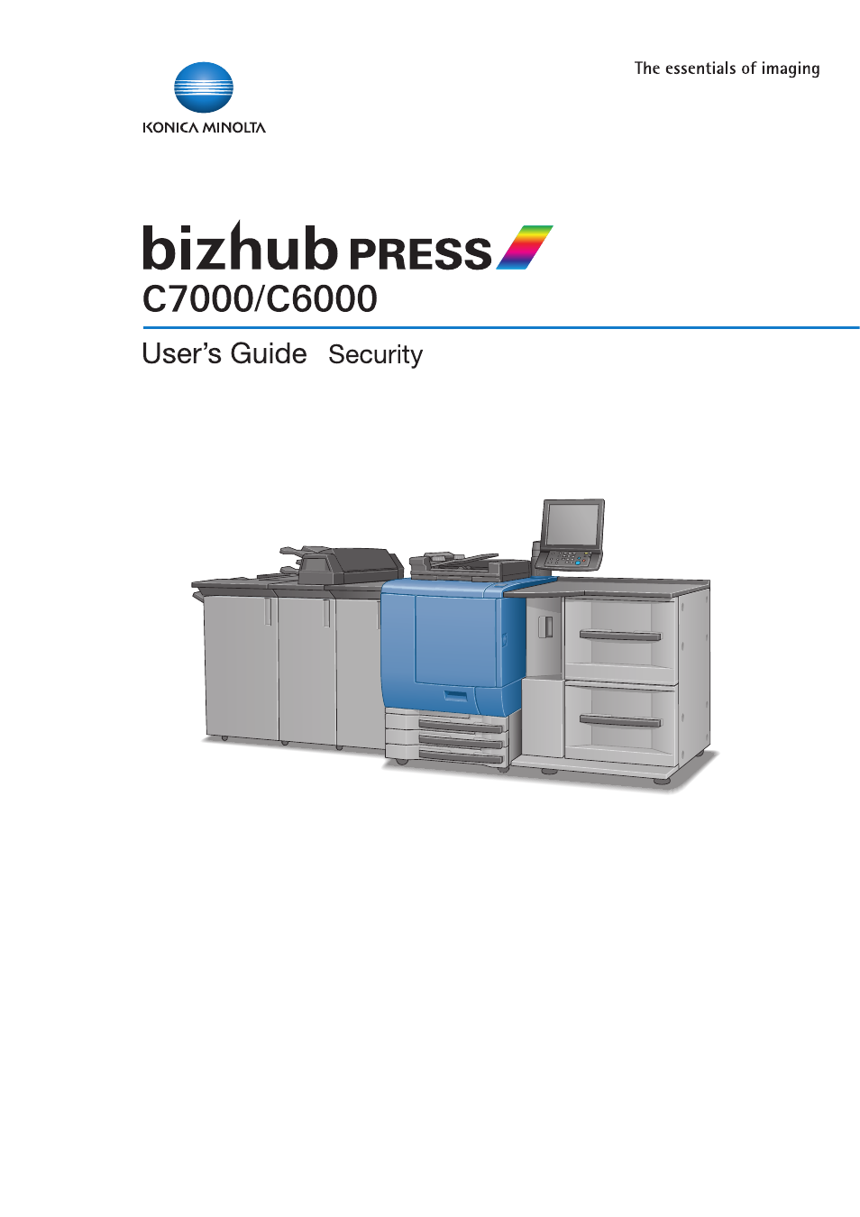 Konica Minolta bizhub PRESS C6000 User Manual | 44 pages