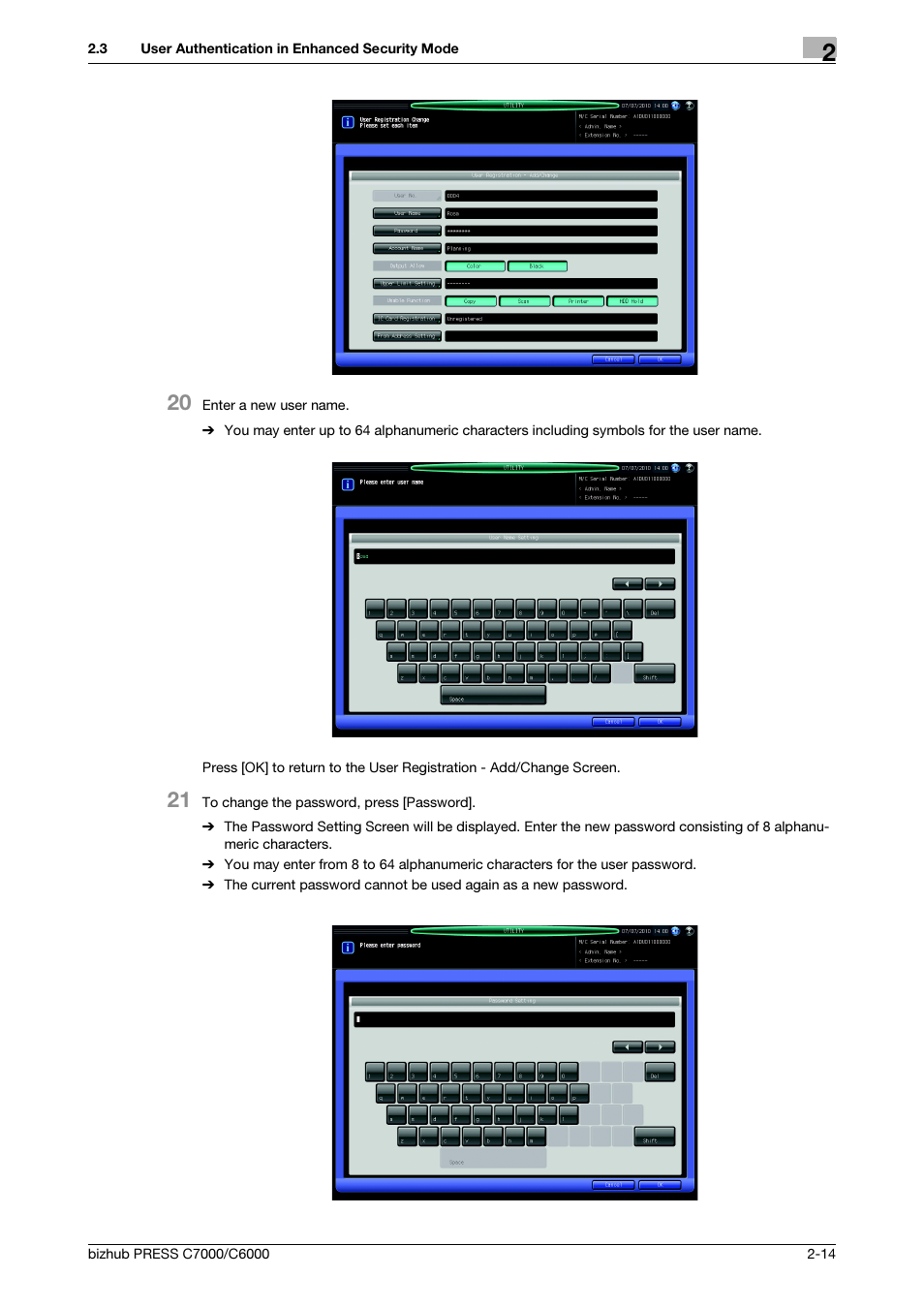 Konica Minolta bizhub PRESS C6000 User Manual | Page 21 / 44