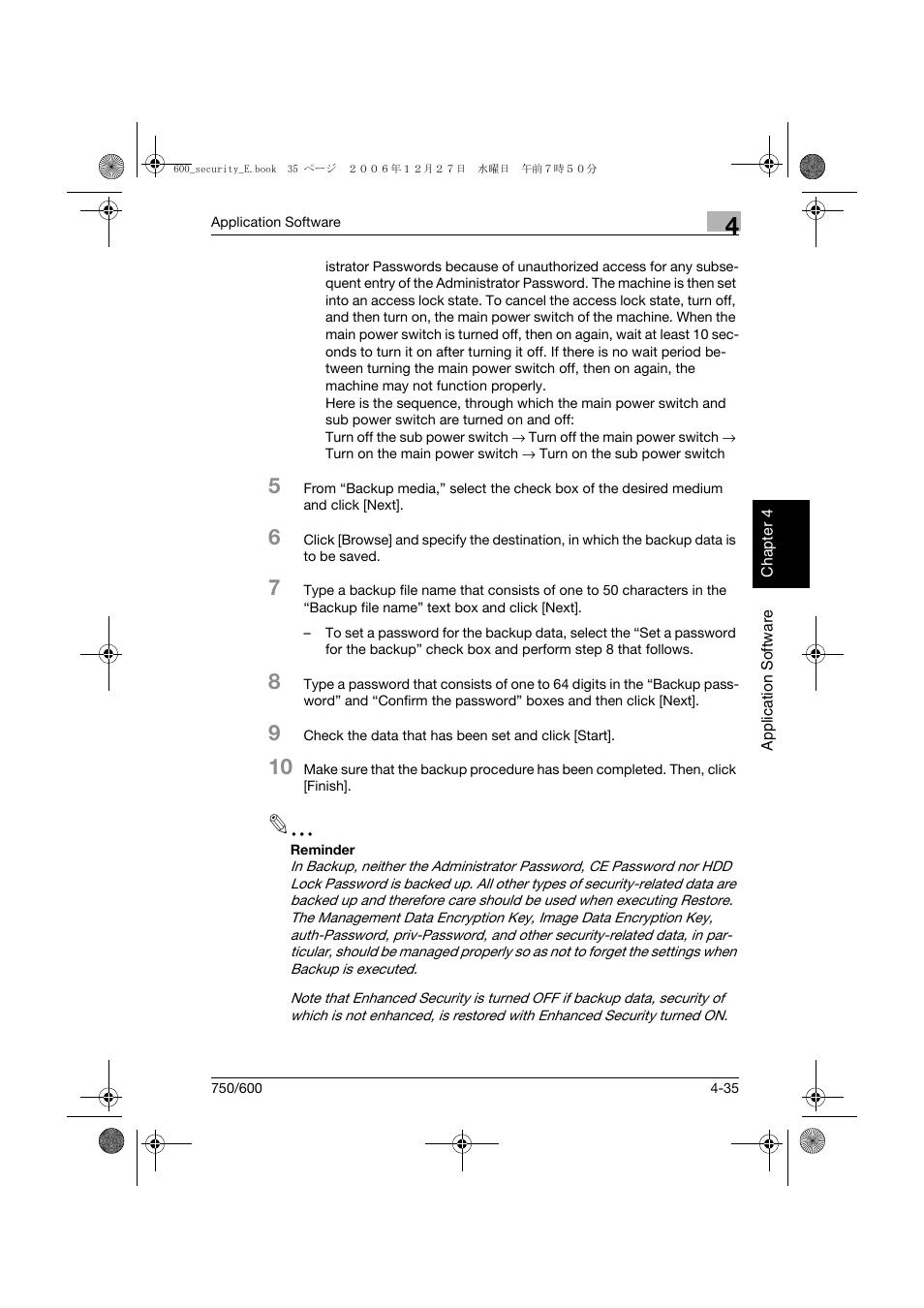 Konica Minolta bizhub 750 User Manual | Page 198 / 202