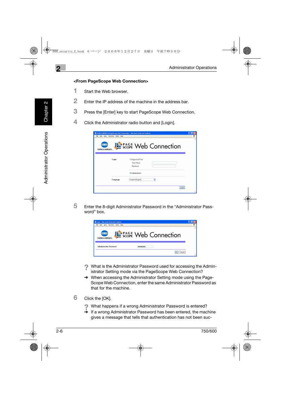 Konica Minolta bizhub 750 User Manual | Page 25 / 202