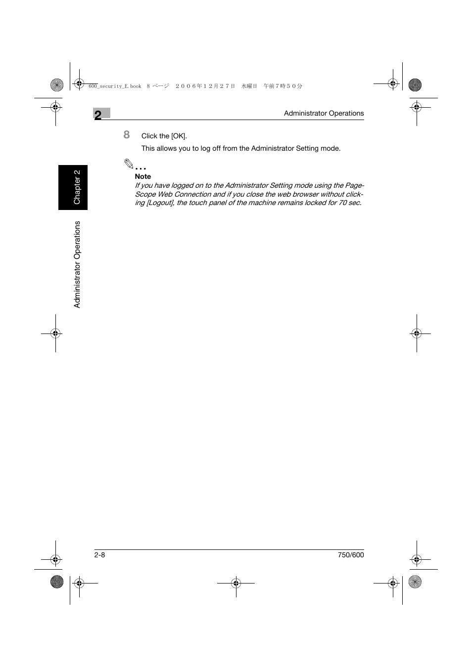 Konica Minolta bizhub 750 User Manual | Page 27 / 202