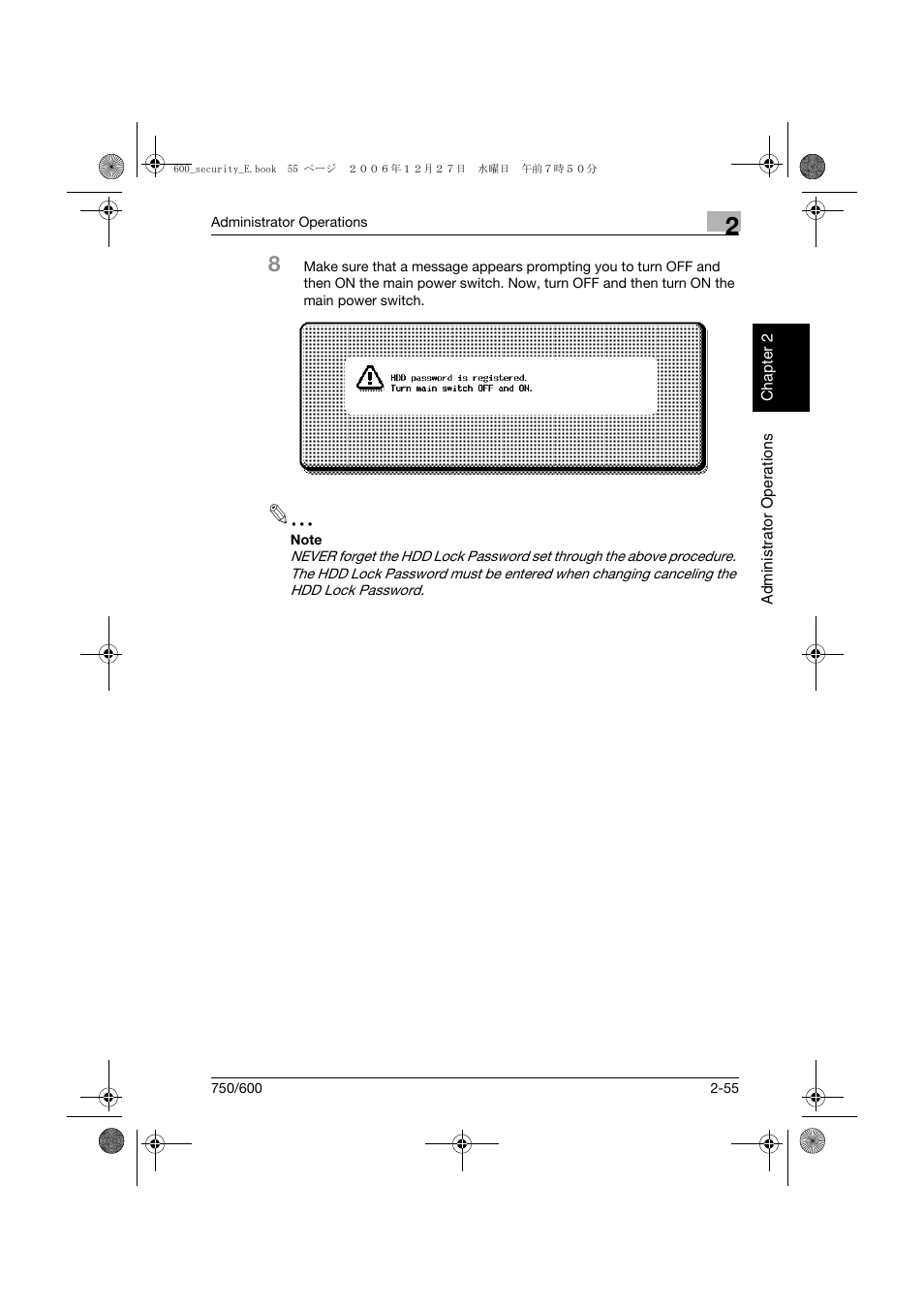 Konica Minolta bizhub 750 User Manual | Page 74 / 202