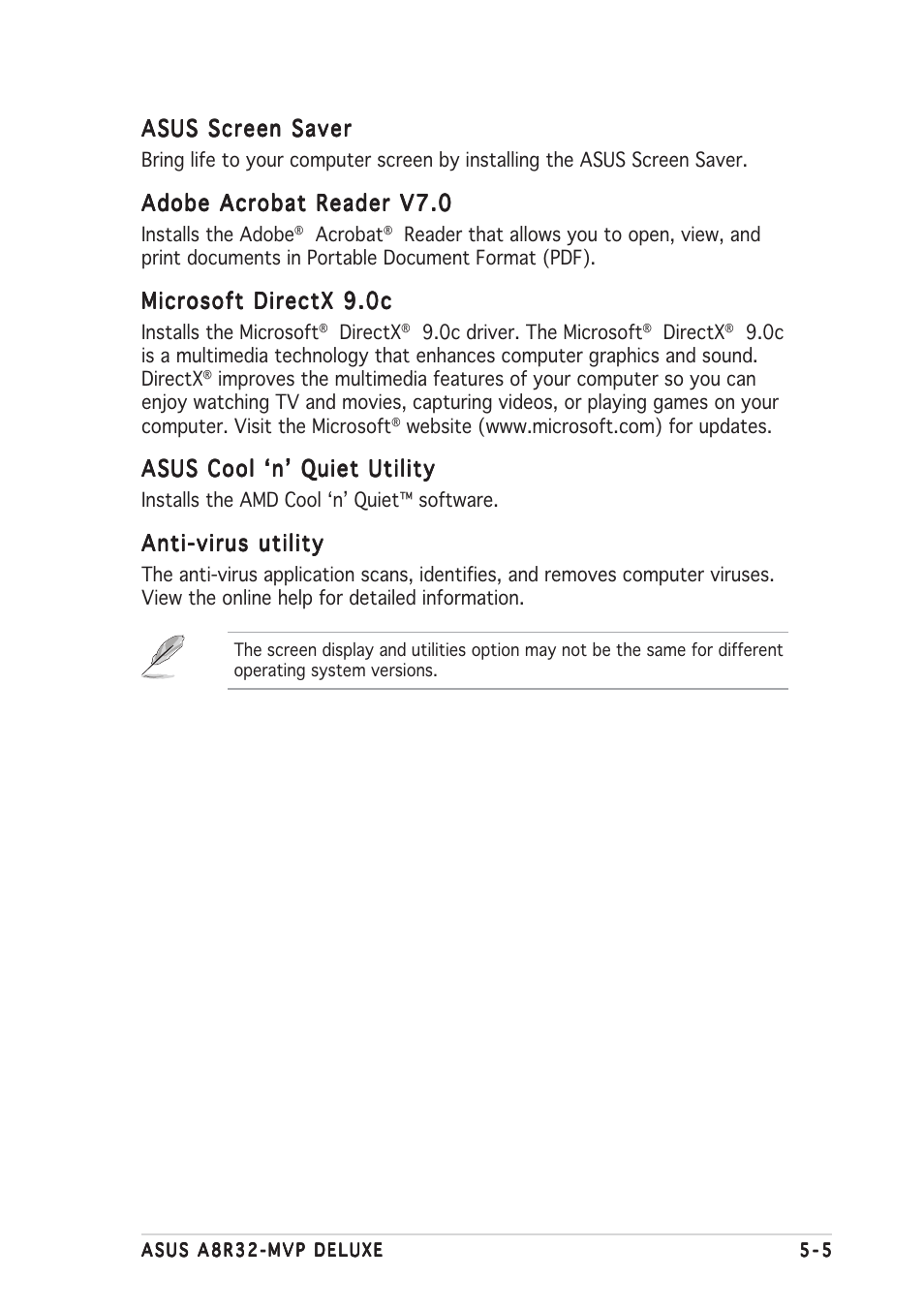 Asus A8R32-MVP User Manual | Page 115 / 166