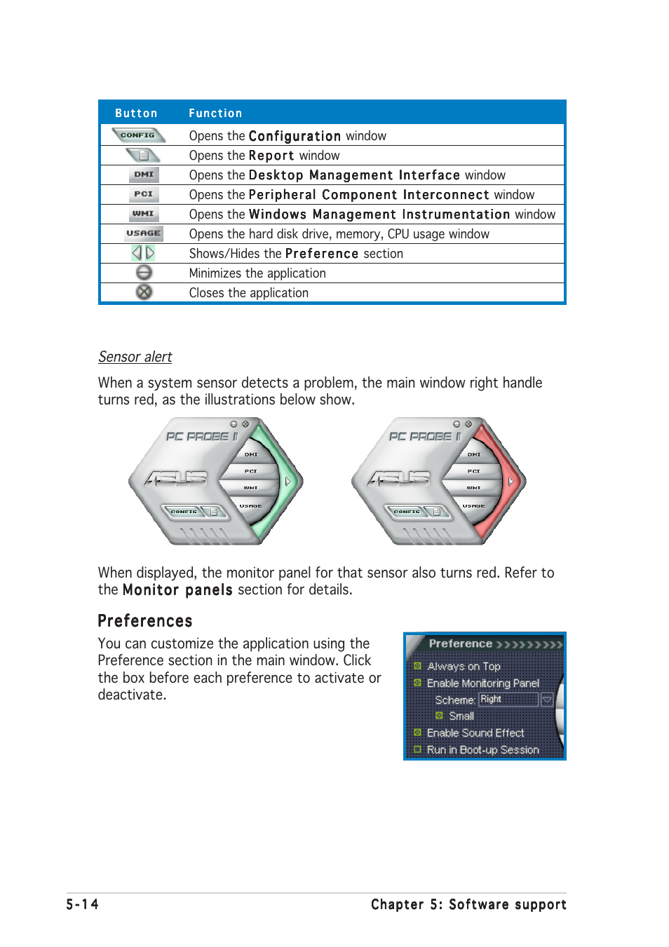 Preferences | Asus A8R32-MVP User Manual | Page 124 / 166