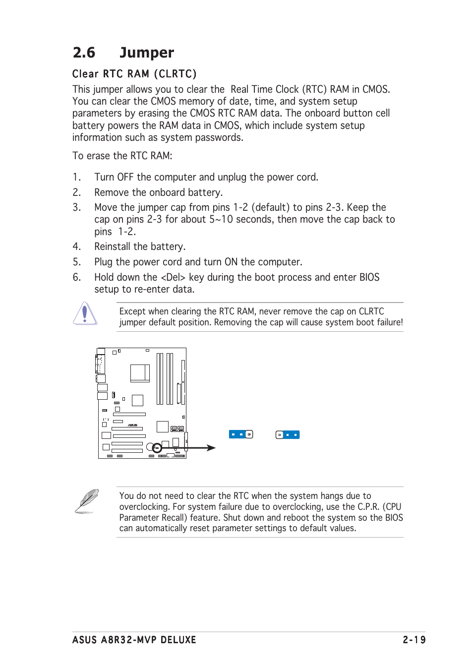 6 jumper | Asus A8R32-MVP User Manual | Page 43 / 166