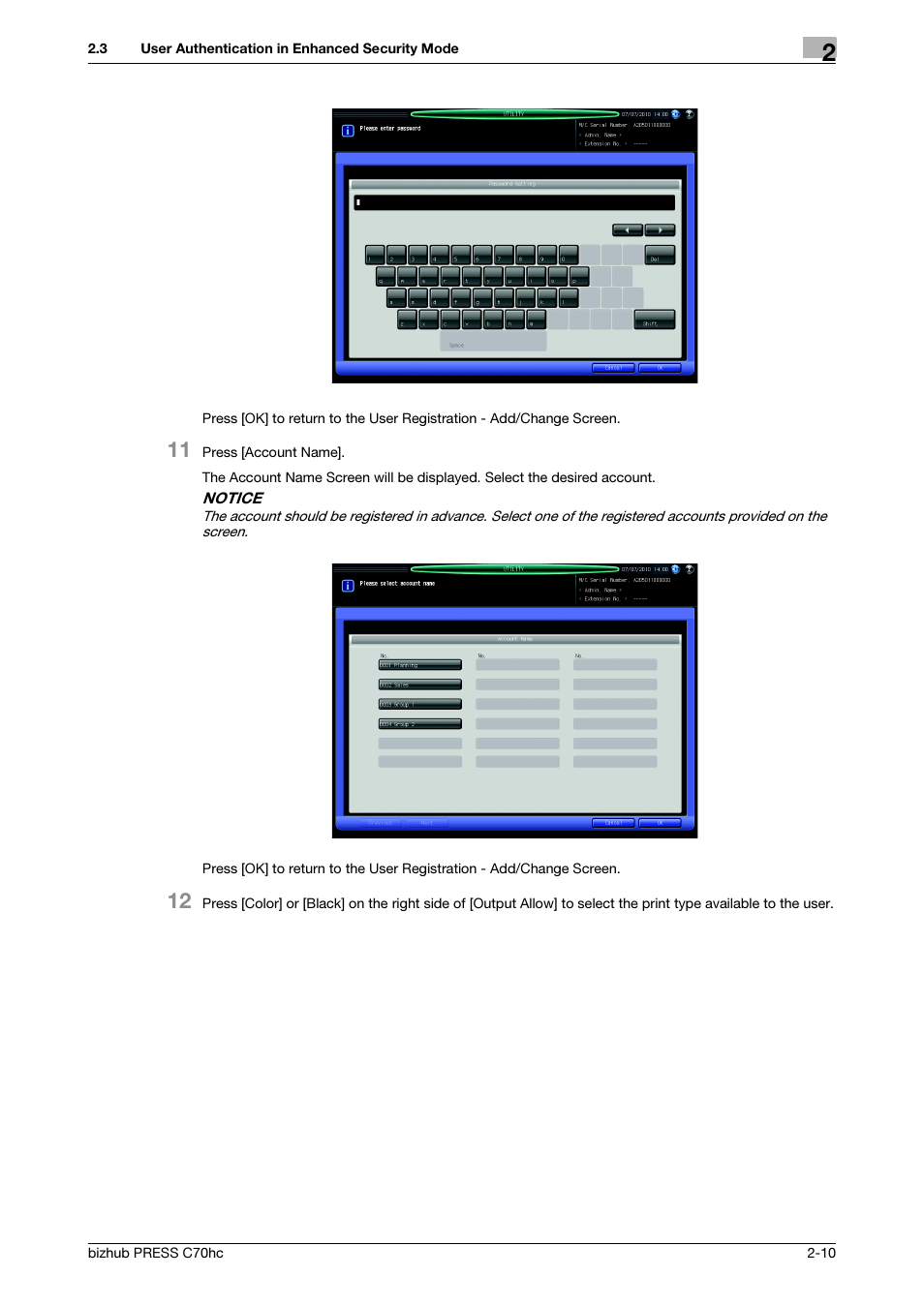 Konica Minolta bizhub PRESS C70hc User Manual | Page 16 / 42