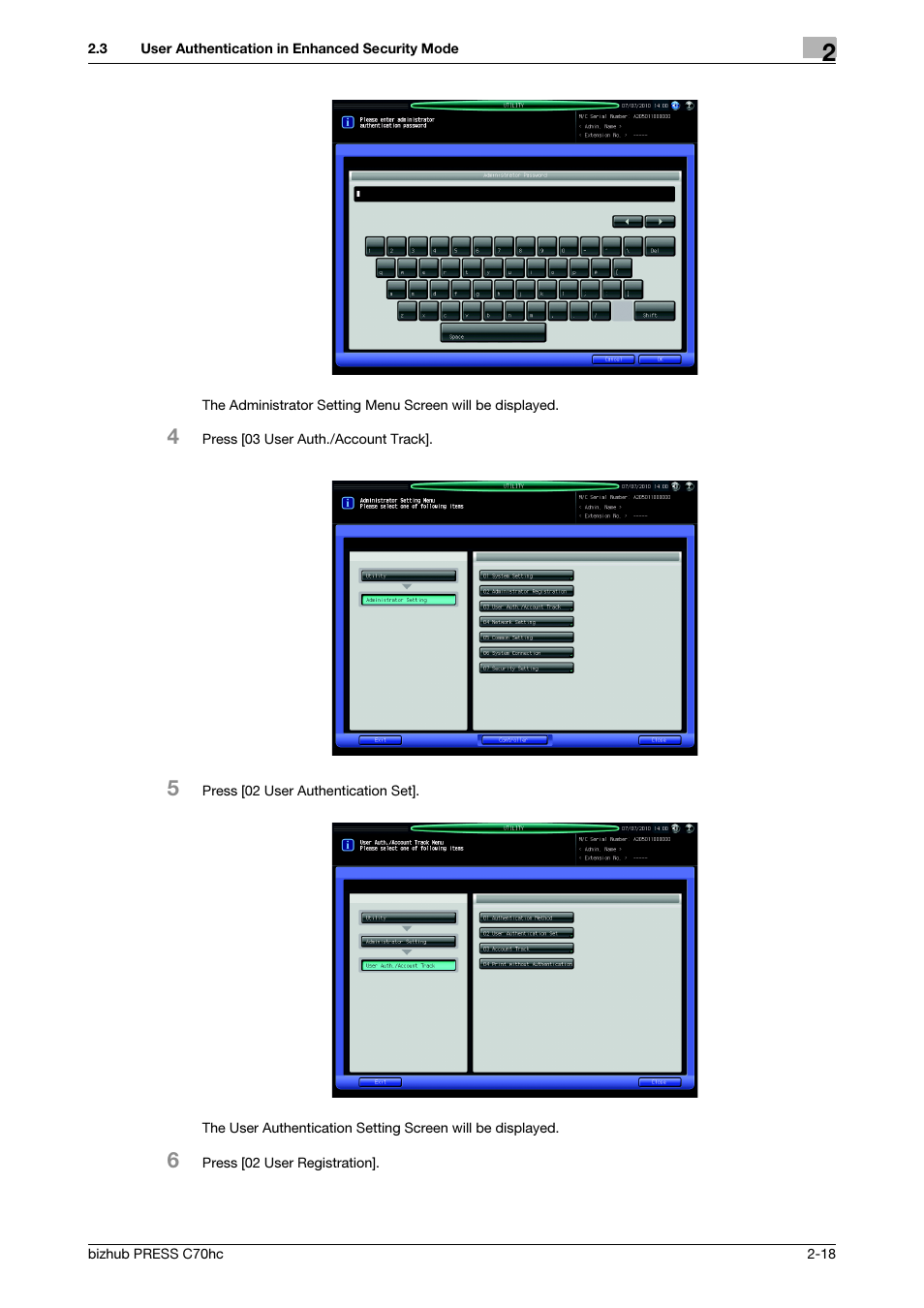 Konica Minolta bizhub PRESS C70hc User Manual | Page 24 / 42