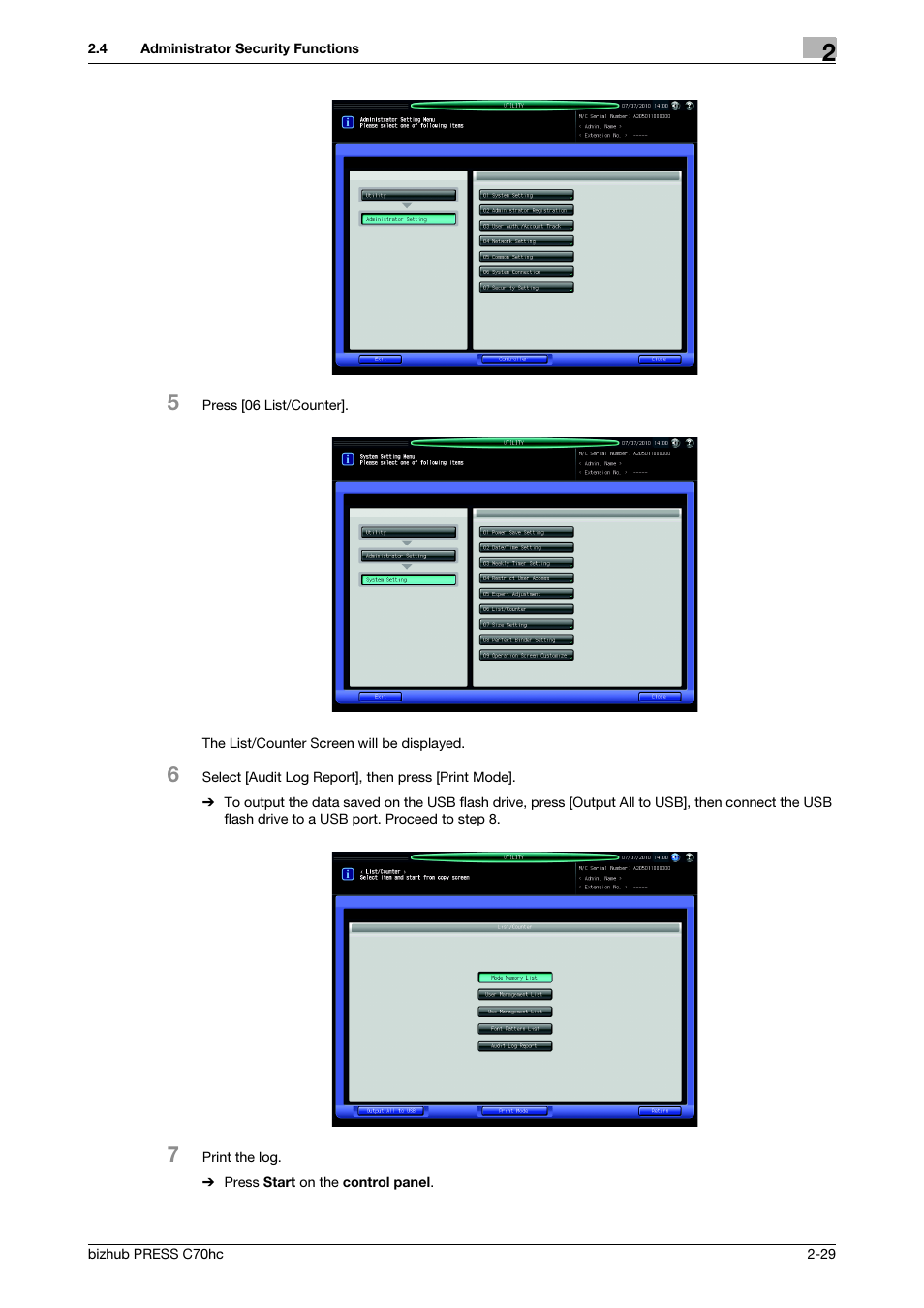 Konica Minolta bizhub PRESS C70hc User Manual | Page 35 / 42