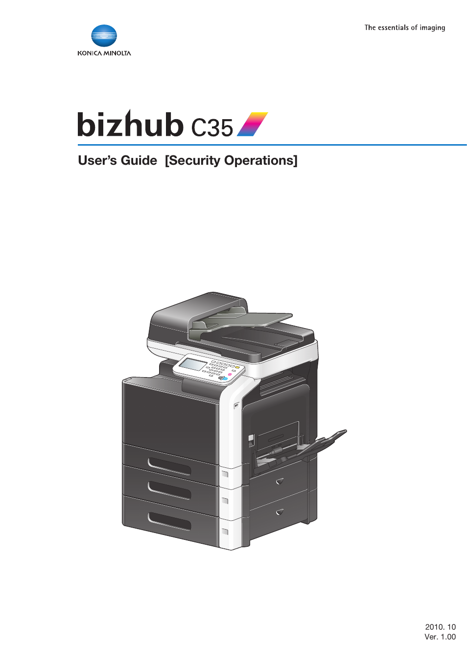 Konica Minolta bizhub C35 User Manual | 94 pages