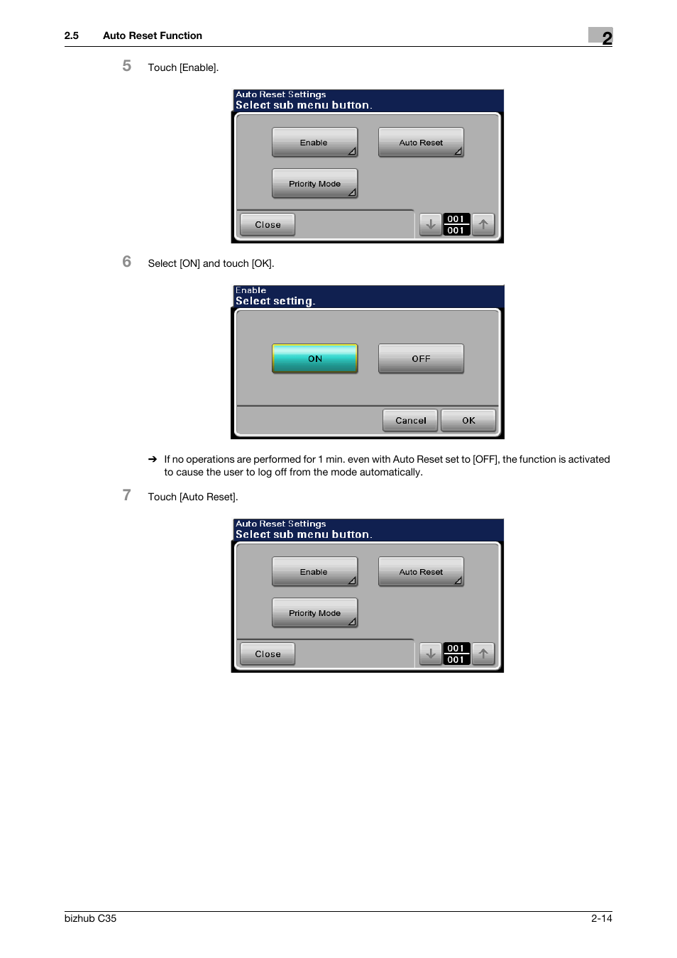 Konica Minolta bizhub C35 User Manual | Page 28 / 94