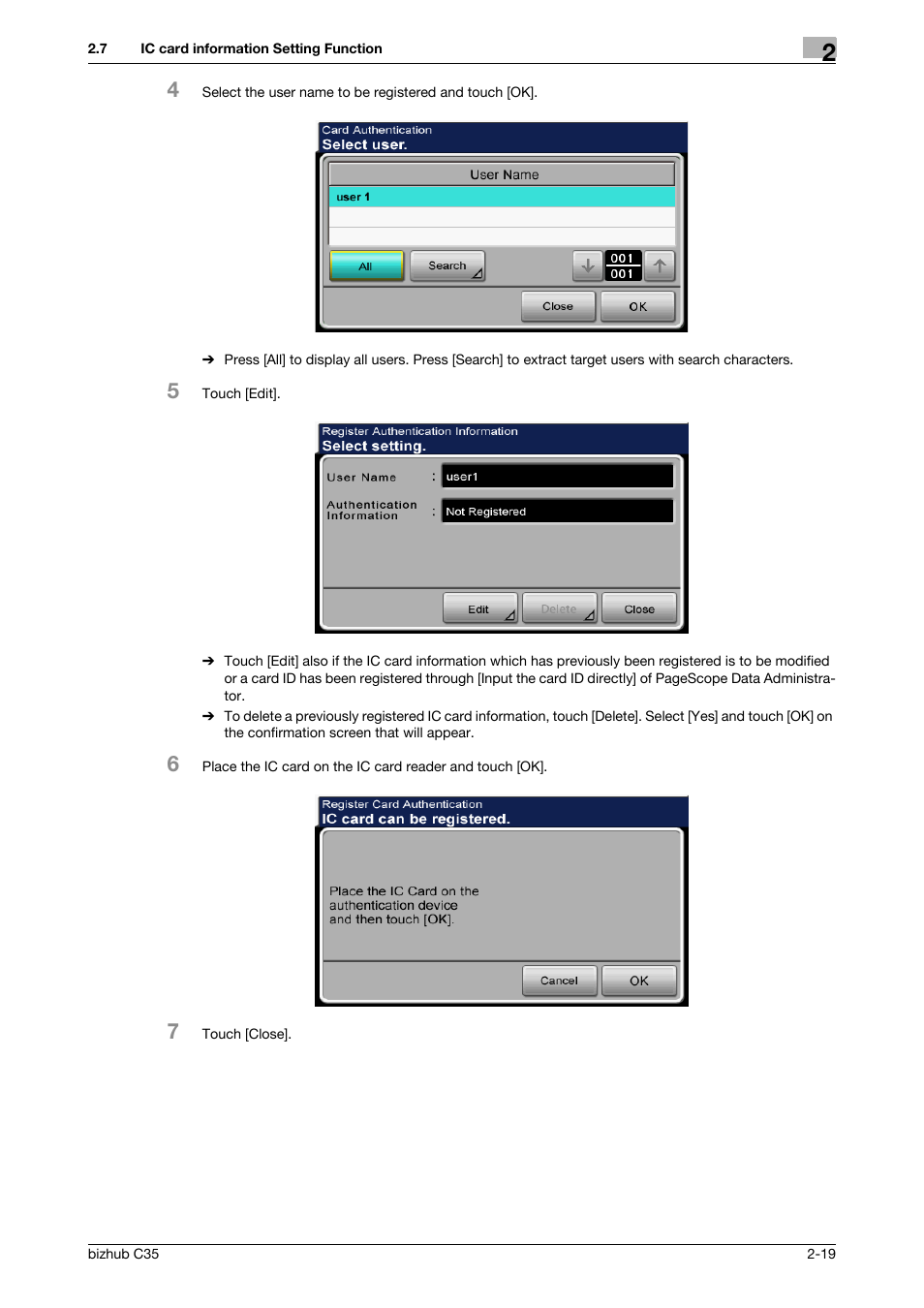 Konica Minolta bizhub C35 User Manual | Page 33 / 94