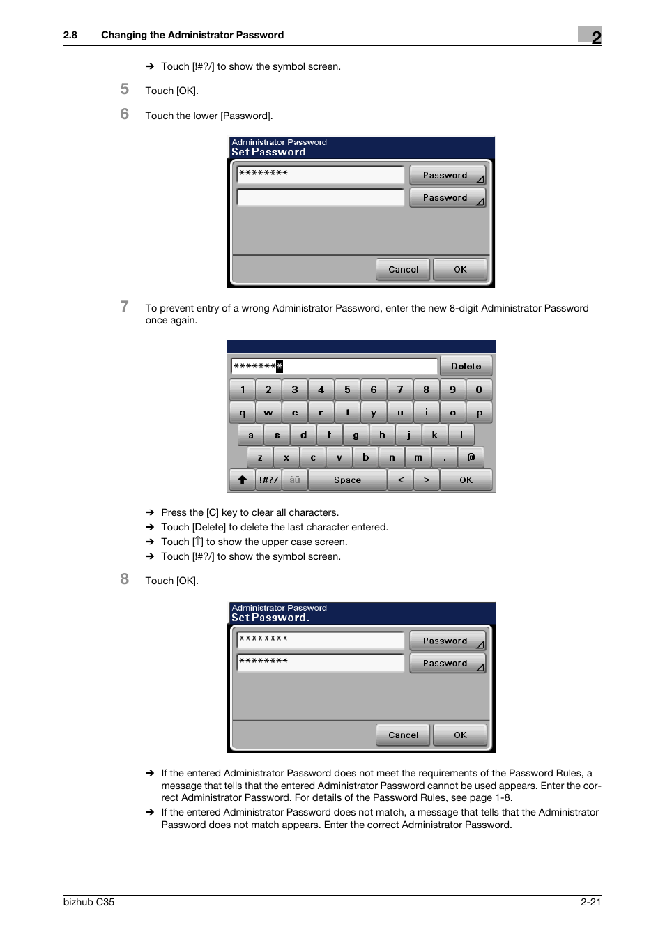 Konica Minolta bizhub C35 User Manual | Page 35 / 94