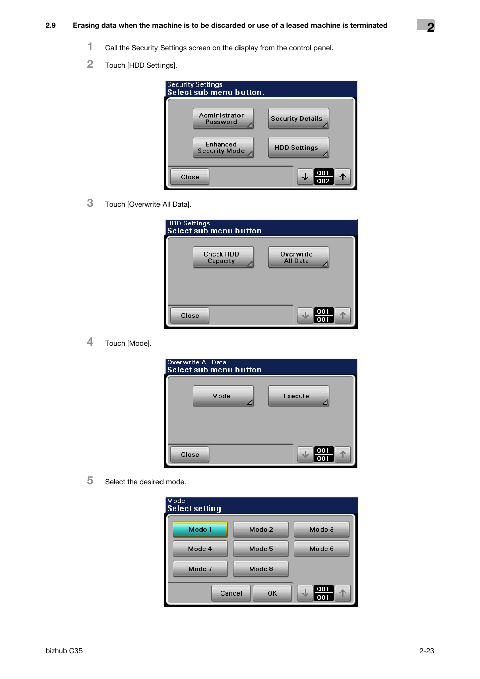 Konica Minolta bizhub C35 User Manual | Page 37 / 94