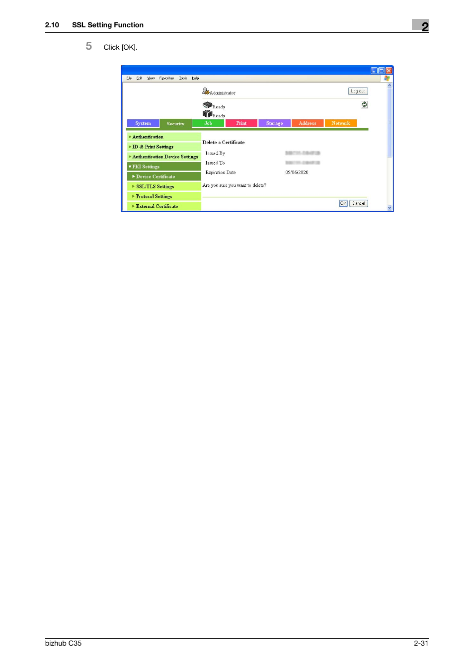 Konica Minolta bizhub C35 User Manual | Page 45 / 94
