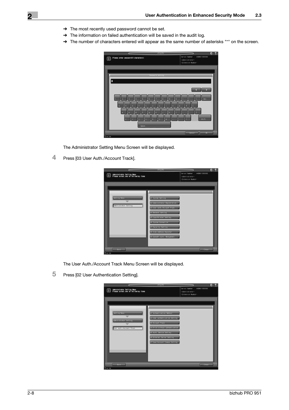 Konica Minolta bizhub PRO 951 User Manual | Page 18 / 76