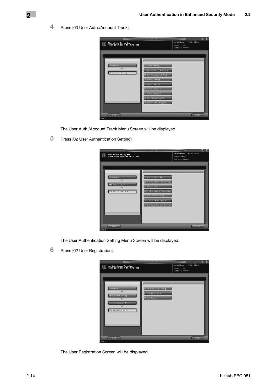 Konica Minolta bizhub PRO 951 User Manual | Page 24 / 76