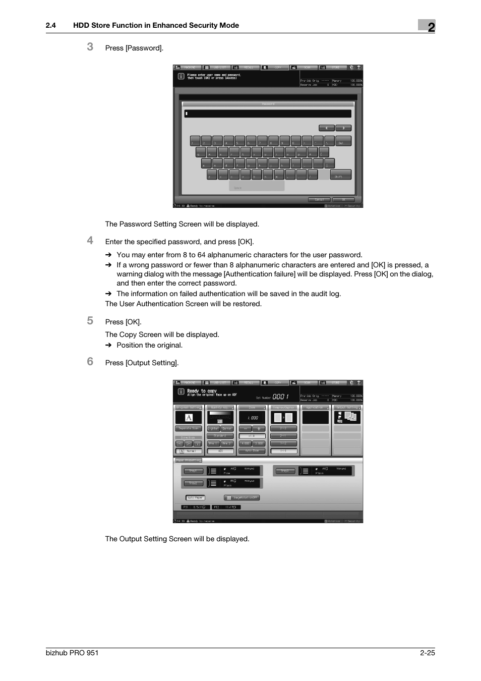 Konica Minolta bizhub PRO 951 User Manual | Page 35 / 76