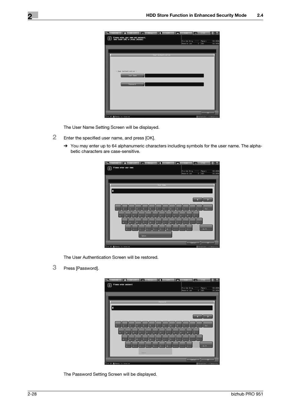 Konica Minolta bizhub PRO 951 User Manual | Page 38 / 76