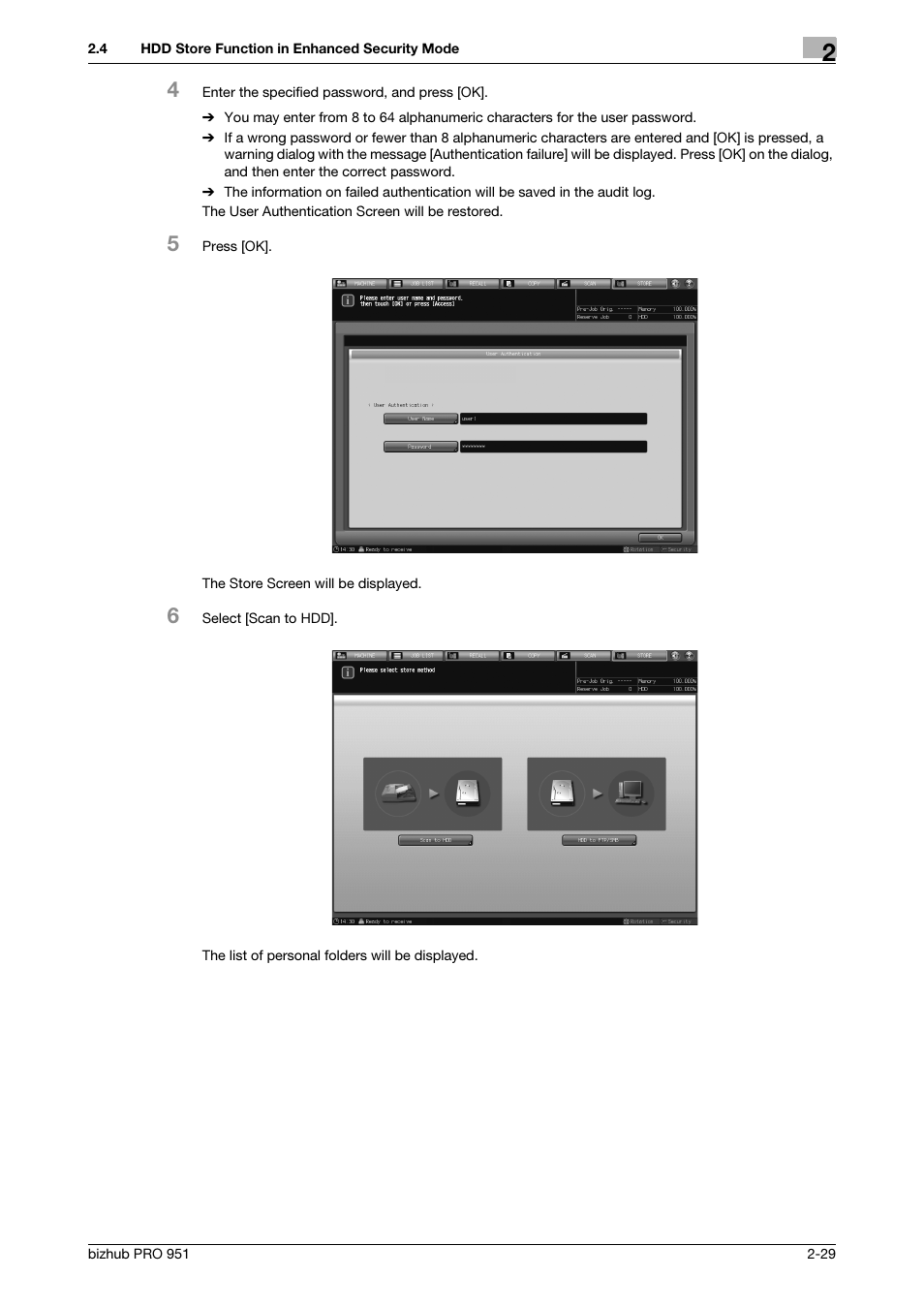 Konica Minolta bizhub PRO 951 User Manual | Page 39 / 76