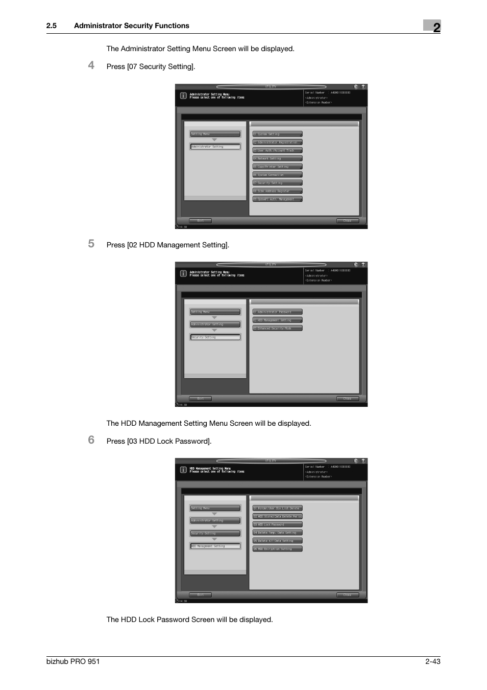 Konica Minolta bizhub PRO 951 User Manual | Page 53 / 76