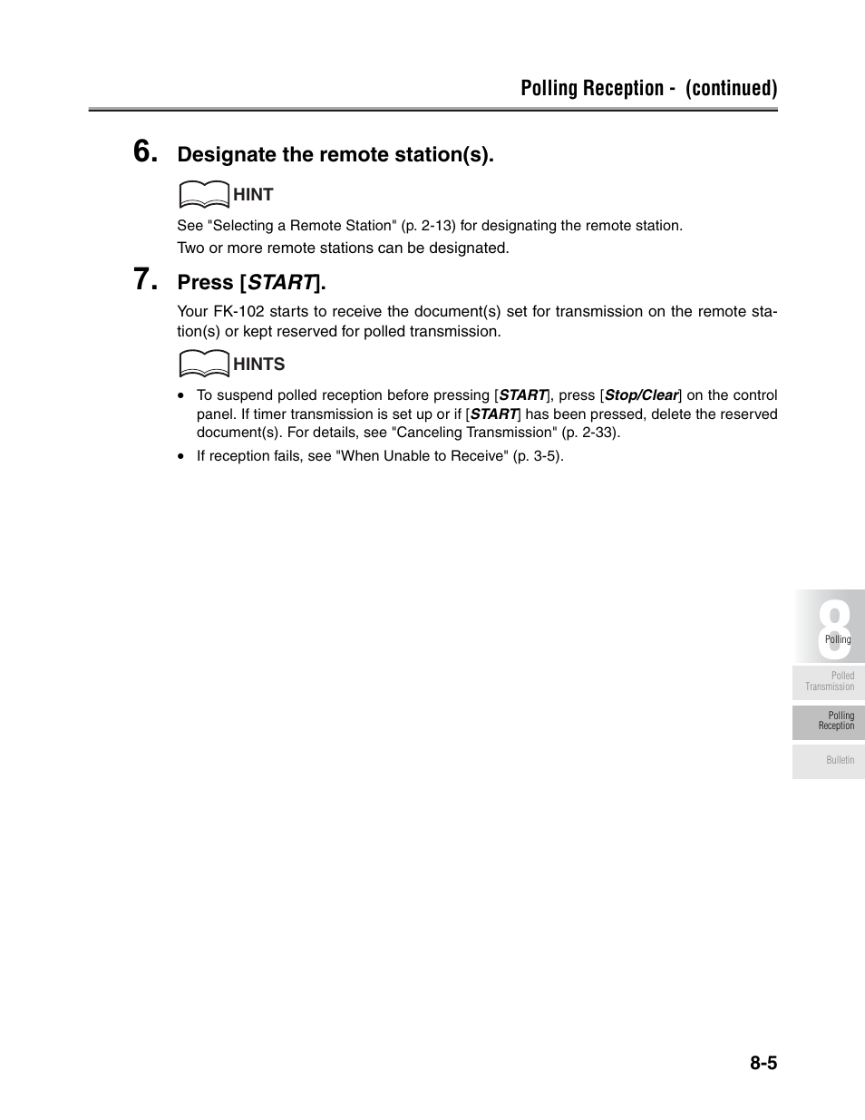 Konica Minolta FK-102 User Manual | Page 169 / 329