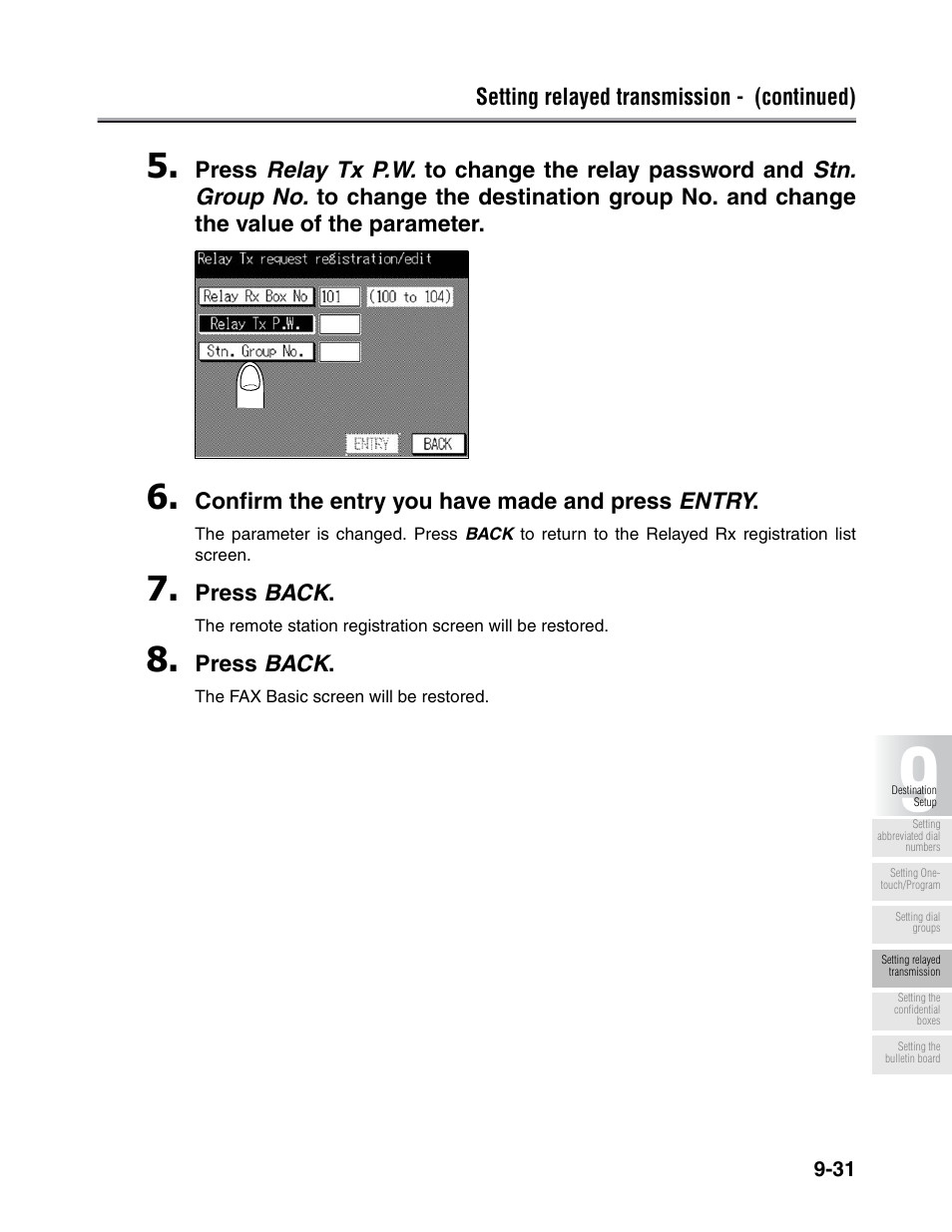 Konica Minolta FK-102 User Manual | Page 209 / 329