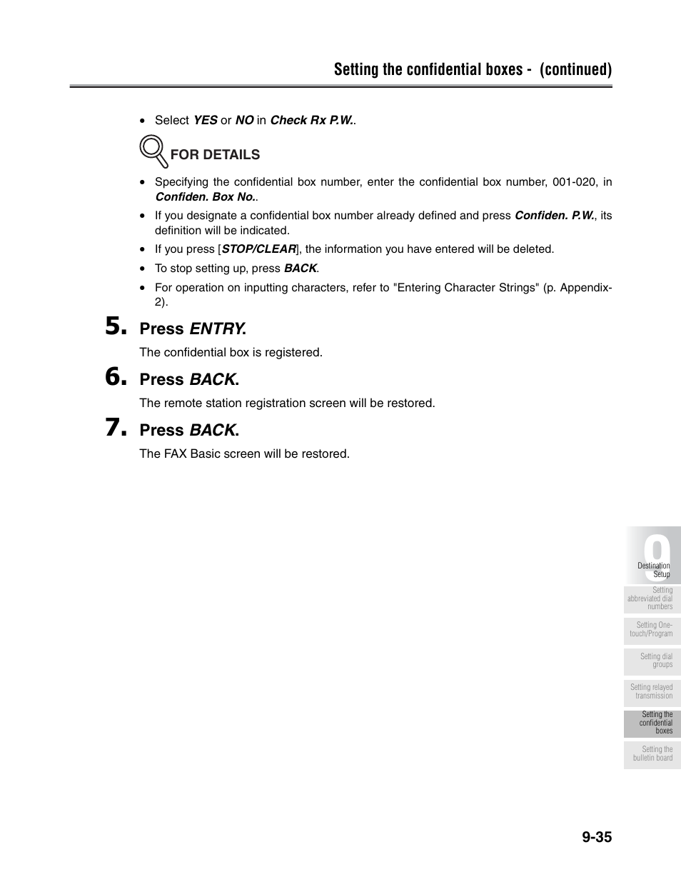 Konica Minolta FK-102 User Manual | Page 213 / 329