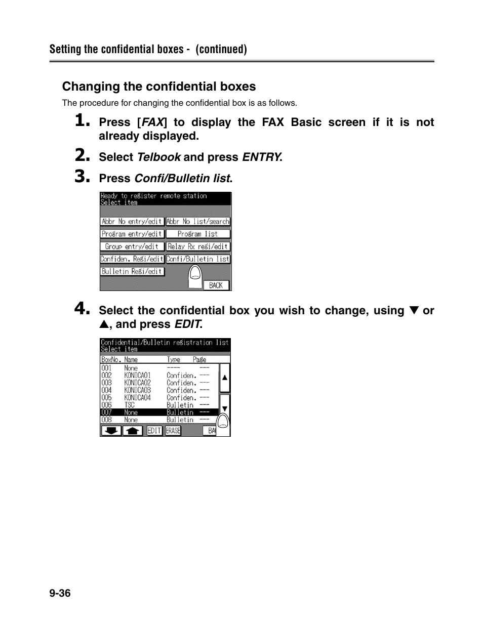 Konica Minolta FK-102 User Manual | Page 214 / 329