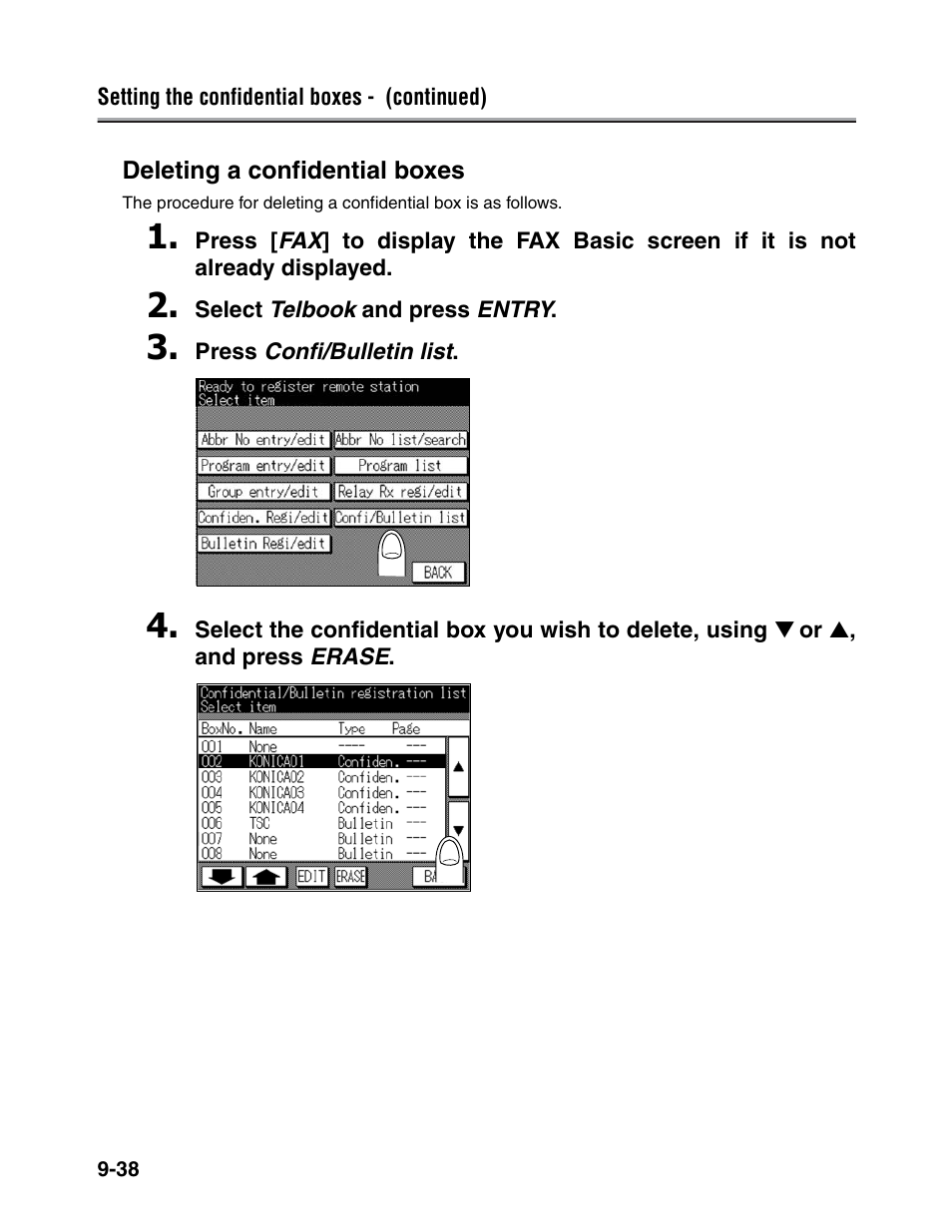 Konica Minolta FK-102 User Manual | Page 216 / 329