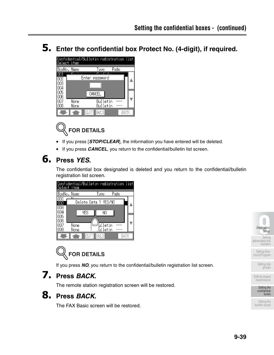 Konica Minolta FK-102 User Manual | Page 217 / 329