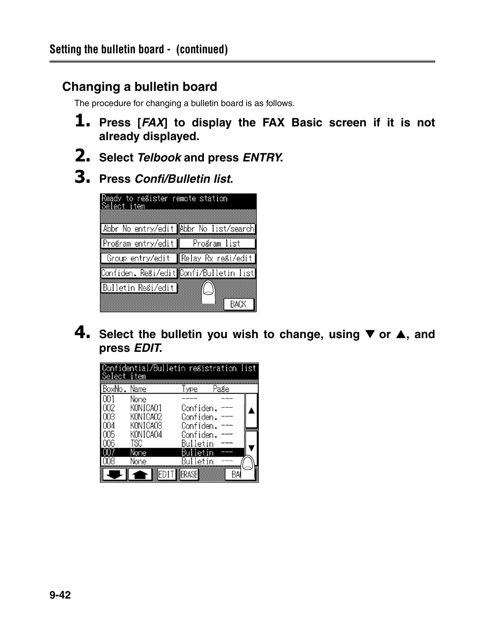 Konica Minolta FK-102 User Manual | Page 220 / 329