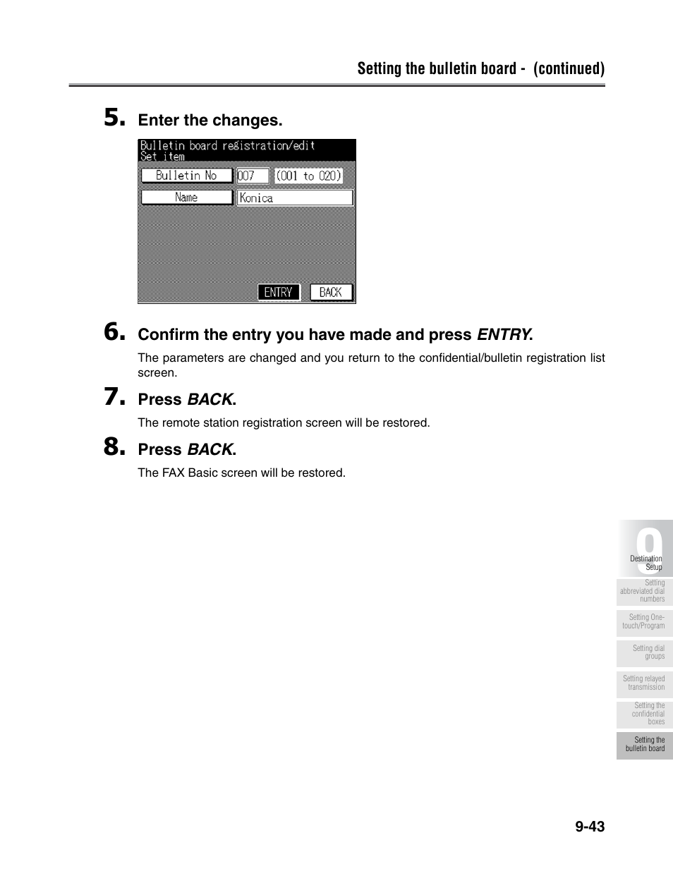 Konica Minolta FK-102 User Manual | Page 221 / 329