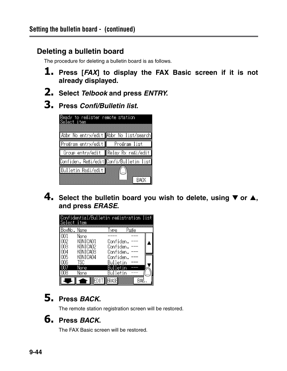 Konica Minolta FK-102 User Manual | Page 222 / 329