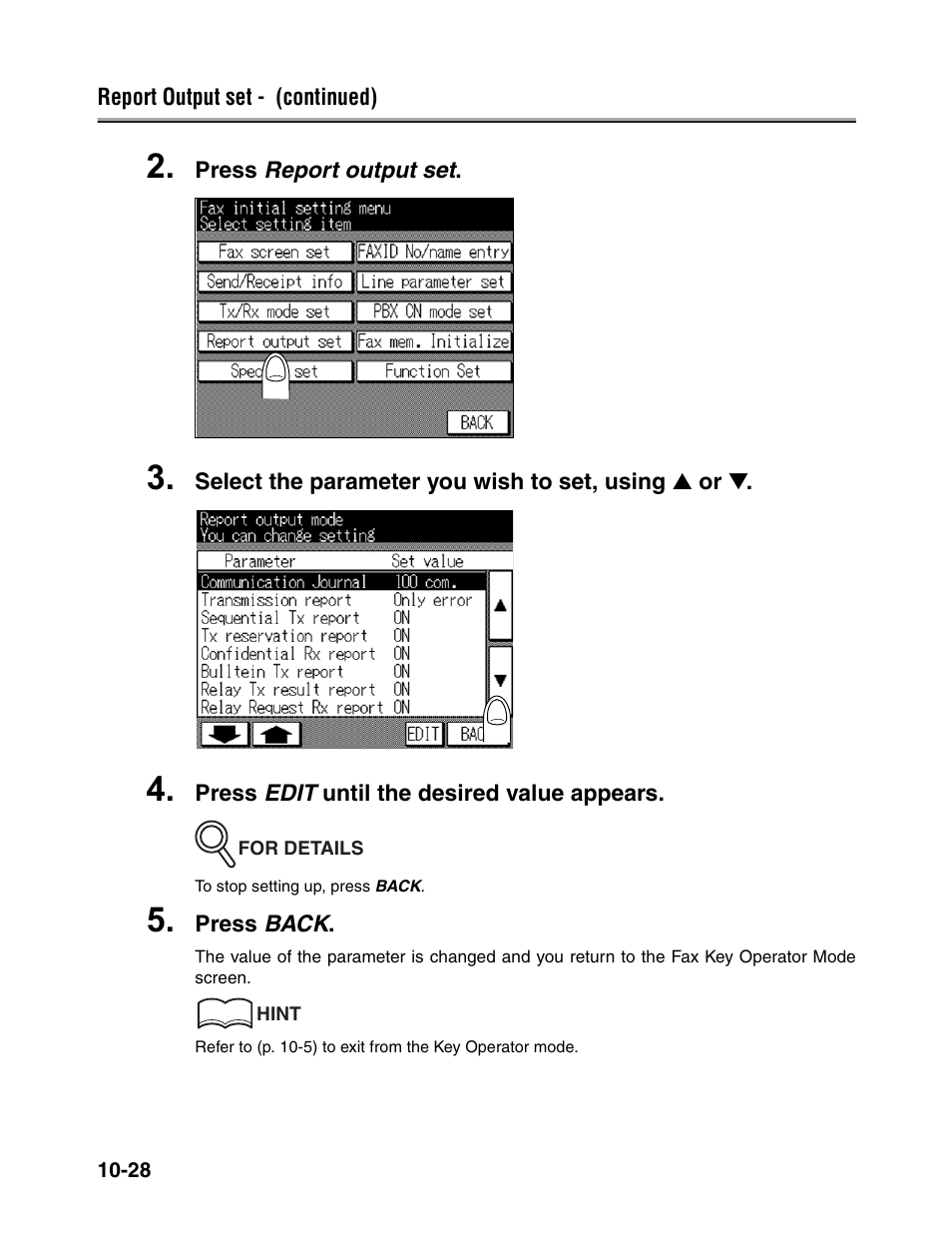 Konica Minolta FK-102 User Manual | Page 250 / 329