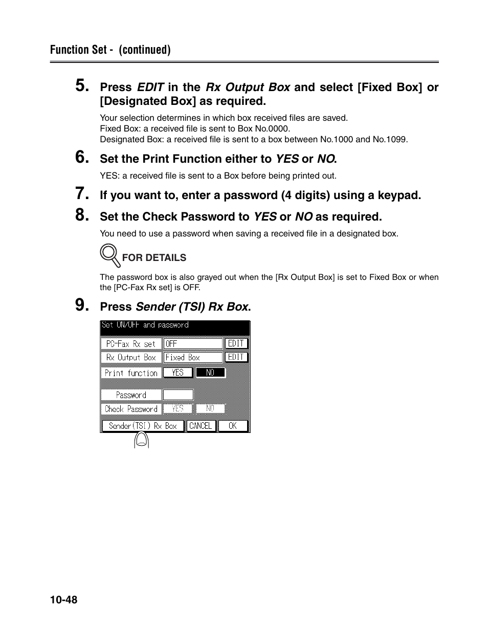 Konica Minolta FK-102 User Manual | Page 270 / 329