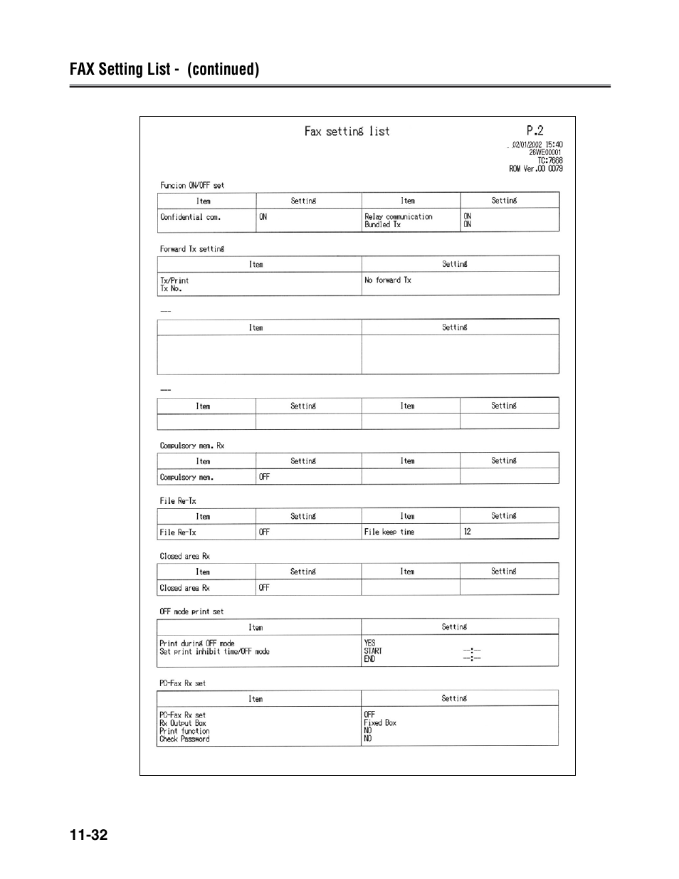 Konica Minolta FK-102 User Manual | Page 306 / 329