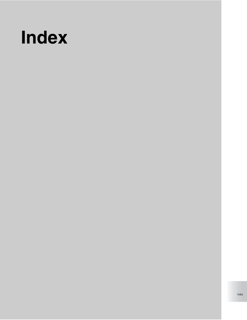 Index | Konica Minolta FK-102 User Manual | Page 322 / 329