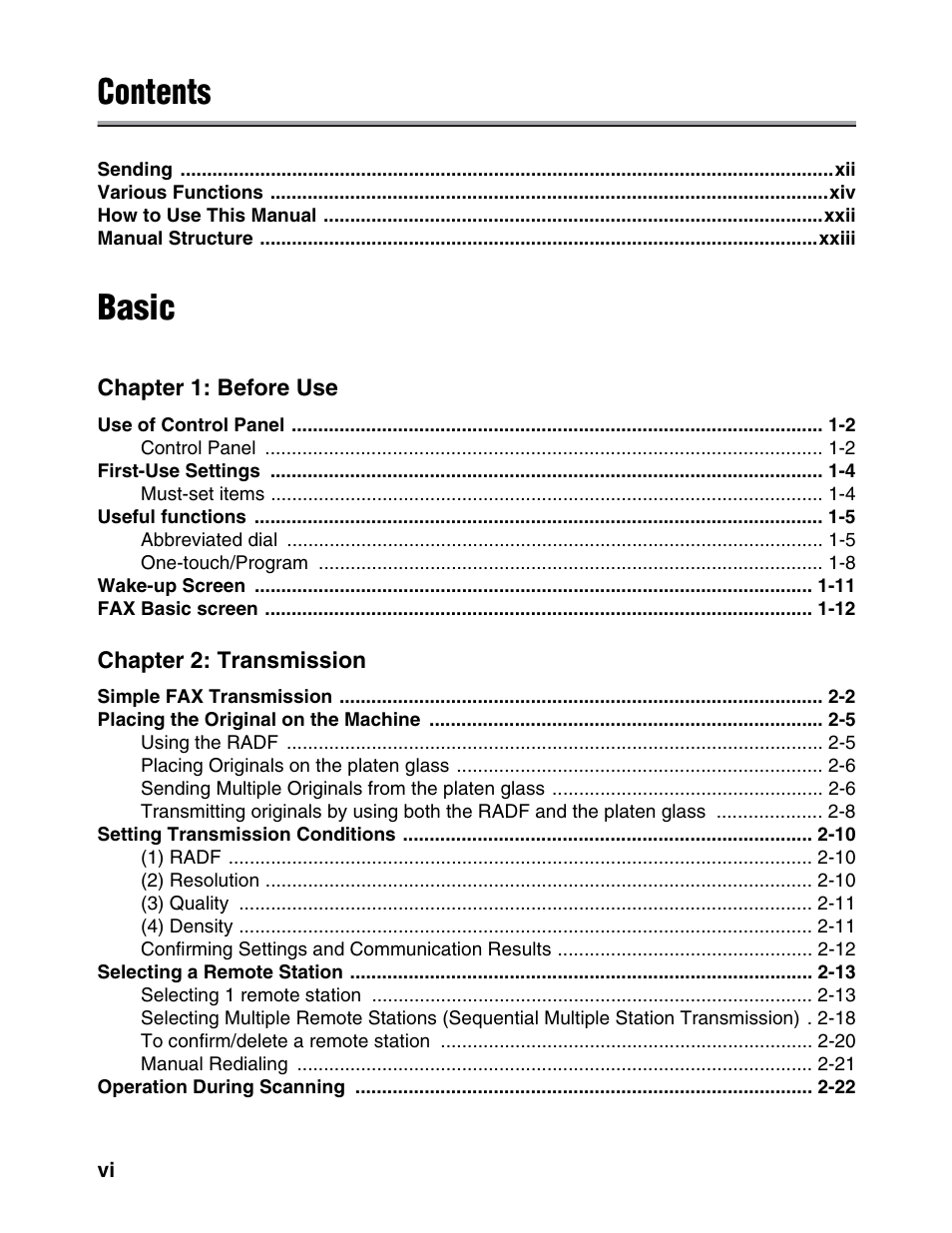 Konica Minolta FK-102 User Manual | Page 7 / 329