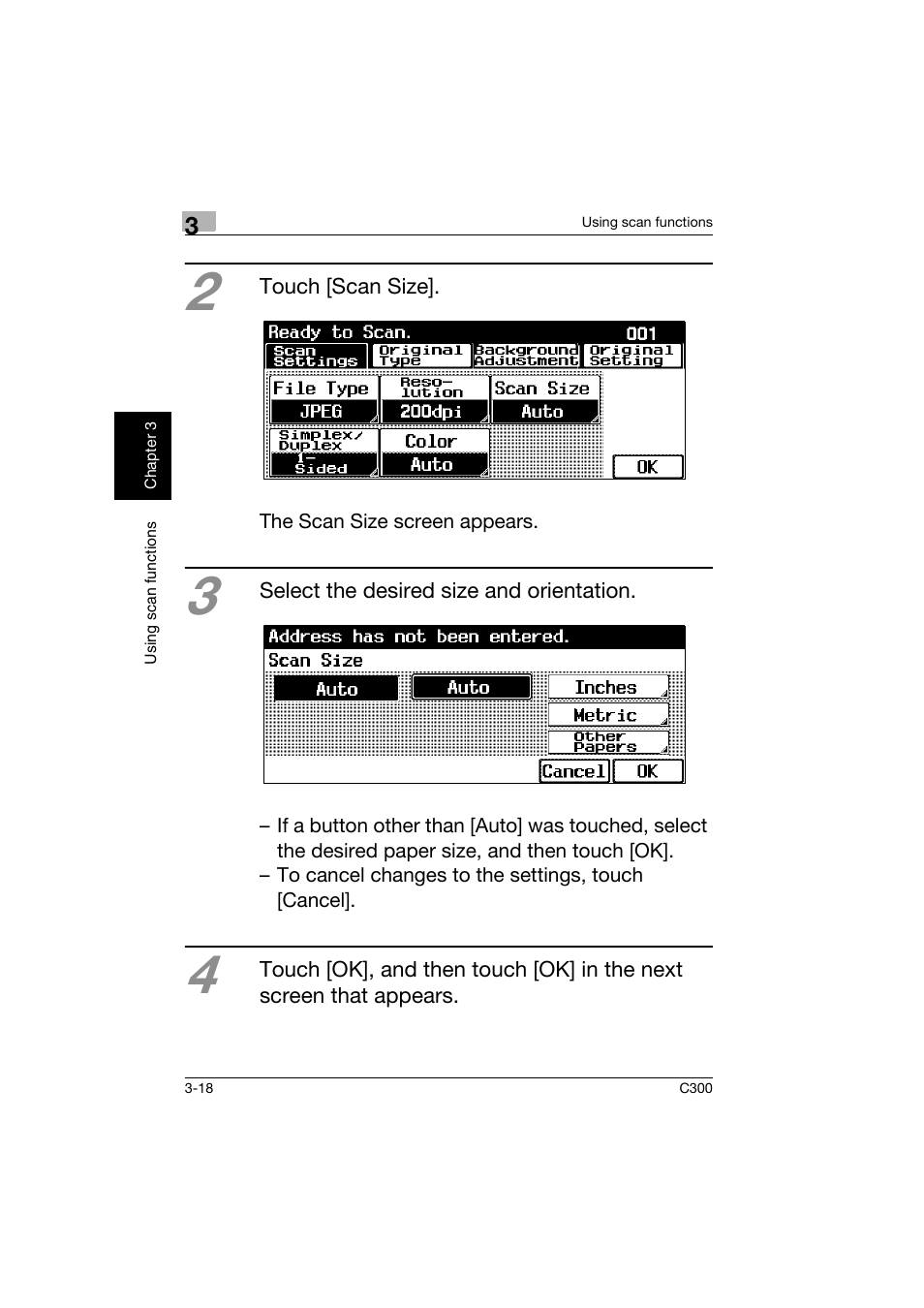 Konica Minolta bizhub C300 User Manual | Page 103 / 160