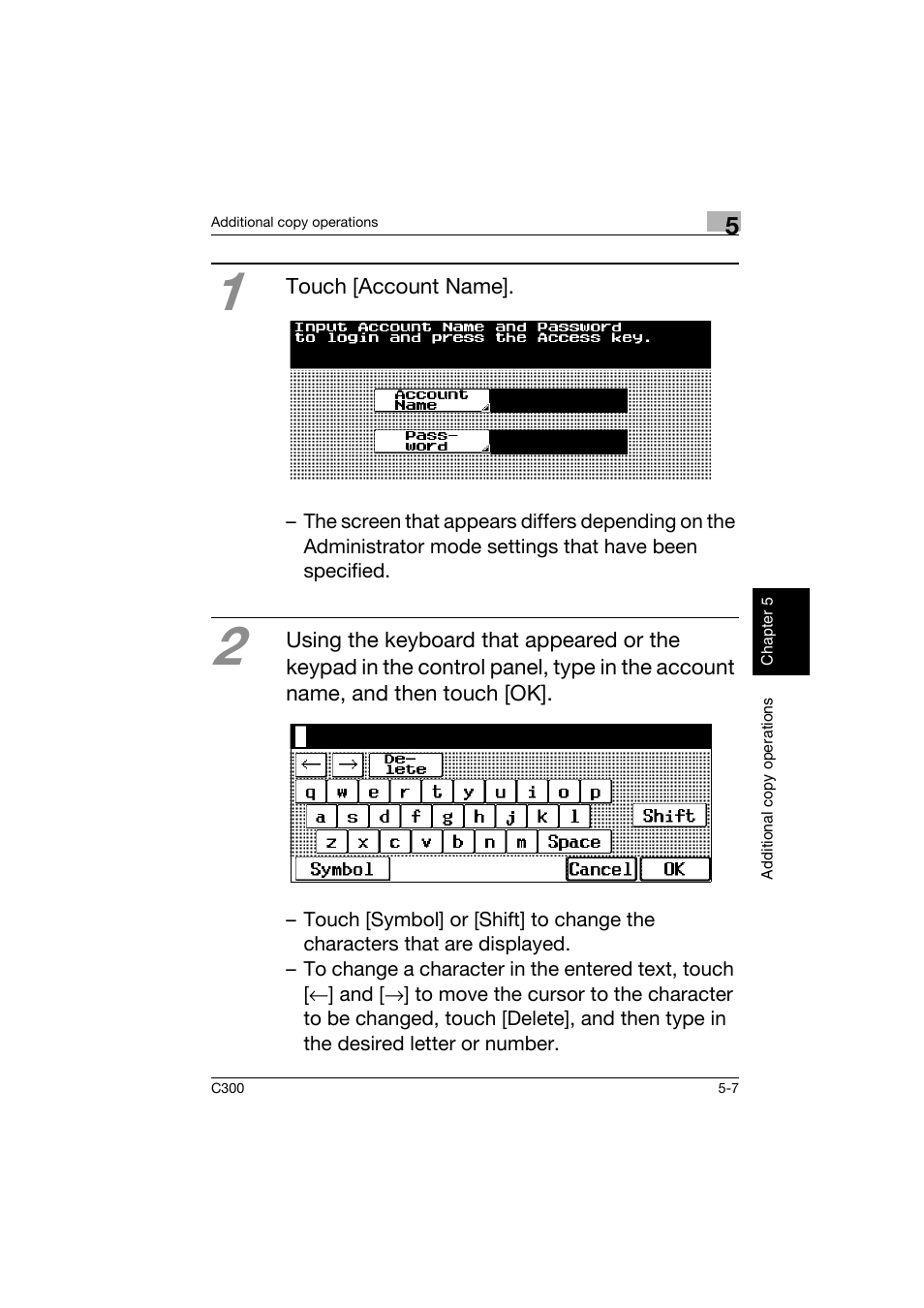 Konica Minolta bizhub C300 User Manual | Page 150 / 160