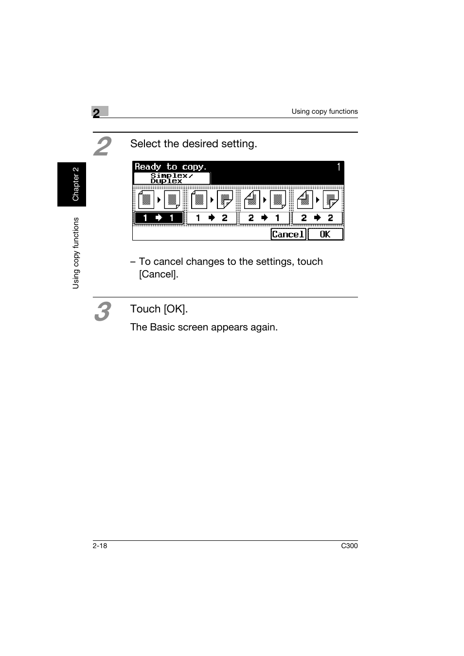 Konica Minolta bizhub C300 User Manual | Page 55 / 160