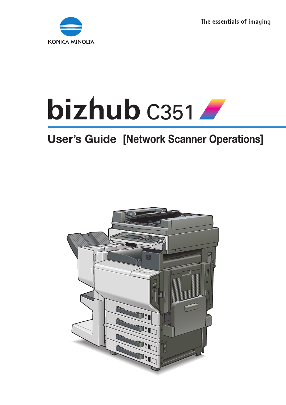 Konica Minolta BIZHUB C351 User Manual | 396 pages