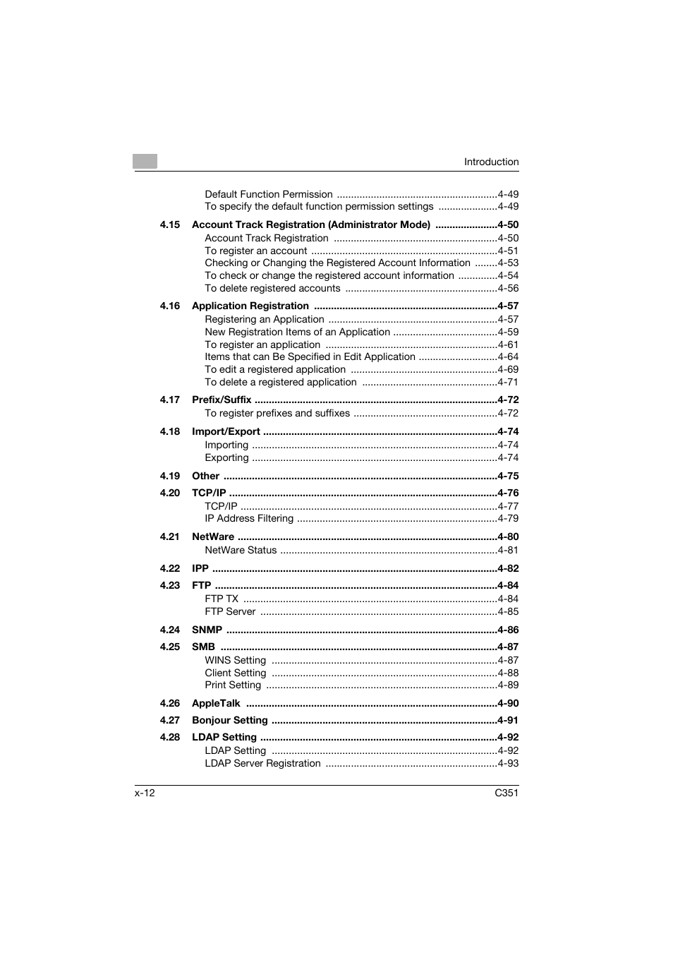 Konica Minolta BIZHUB C351 User Manual | Page 13 / 396