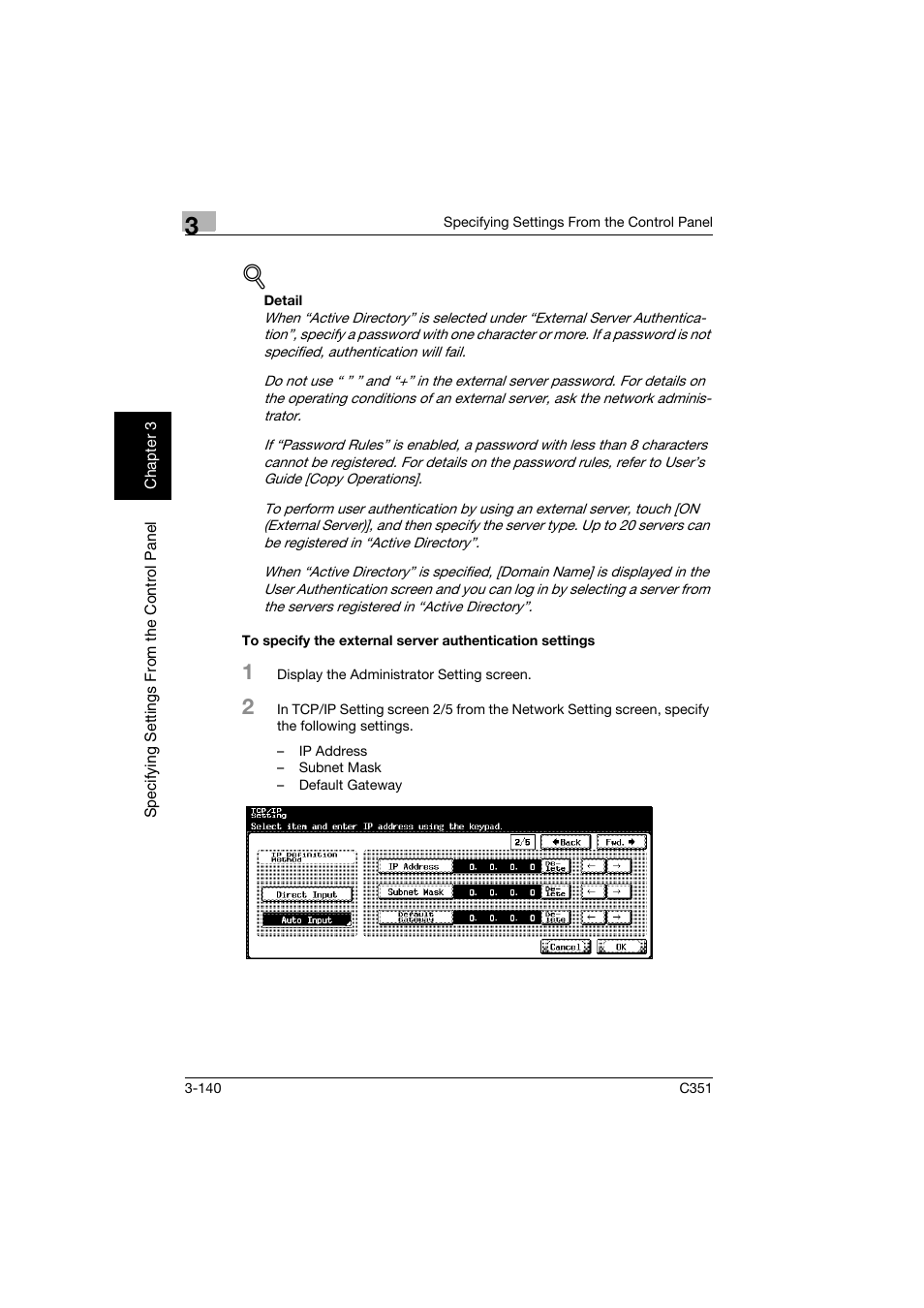 Konica Minolta BIZHUB C351 User Manual | Page 251 / 396