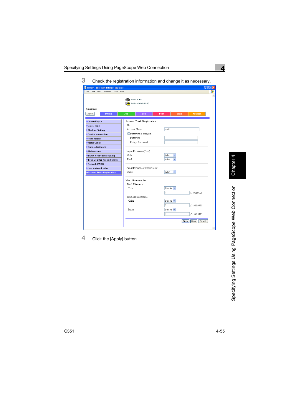 Konica Minolta BIZHUB C351 User Manual | Page 314 / 396