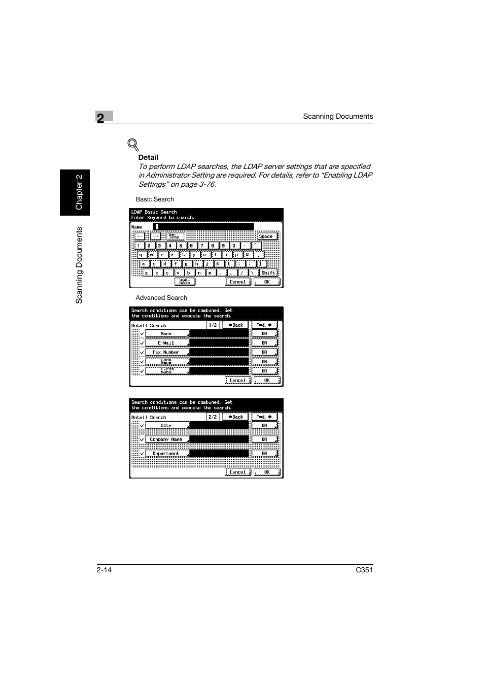Konica Minolta BIZHUB C351 User Manual | Page 47 / 396