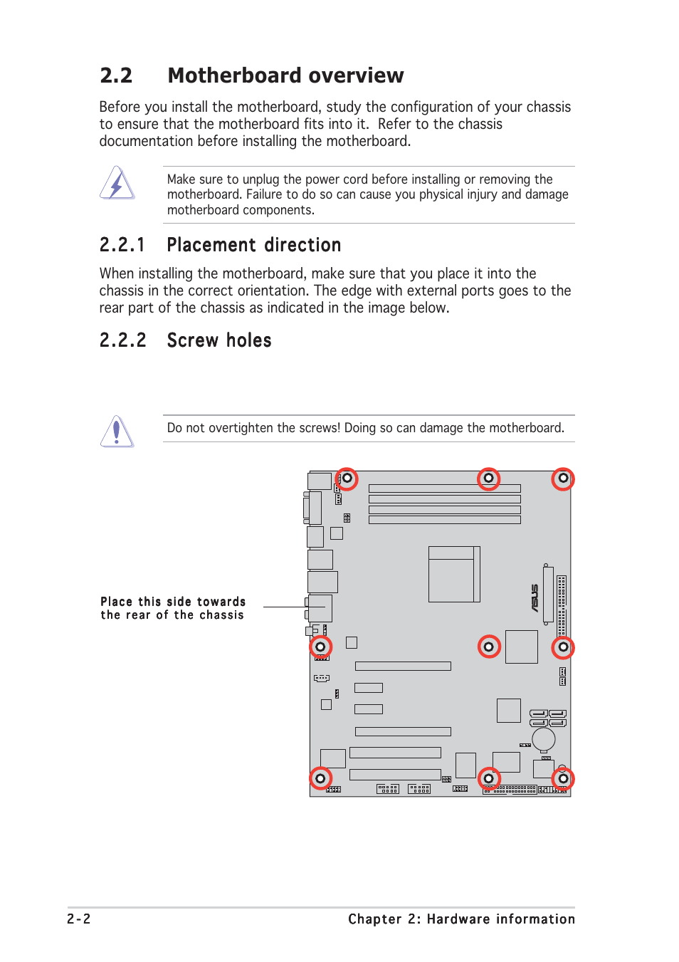 2 motherboard overview | Asus Motherboard M2R32-MVP User Manual | Page 26 / 160