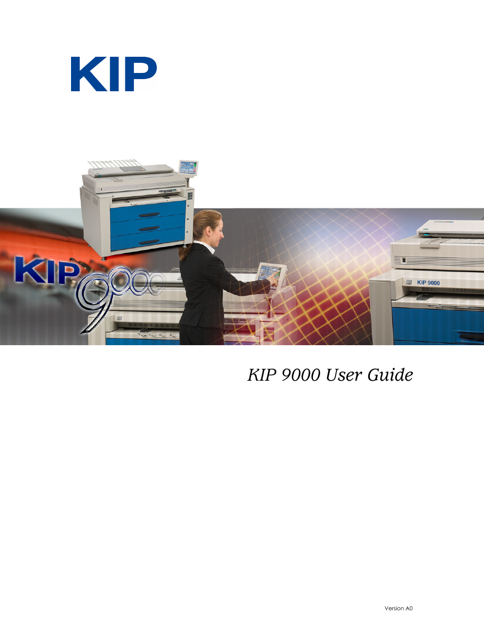 Konica Minolta KIP 9000 User Manual | 136 pages