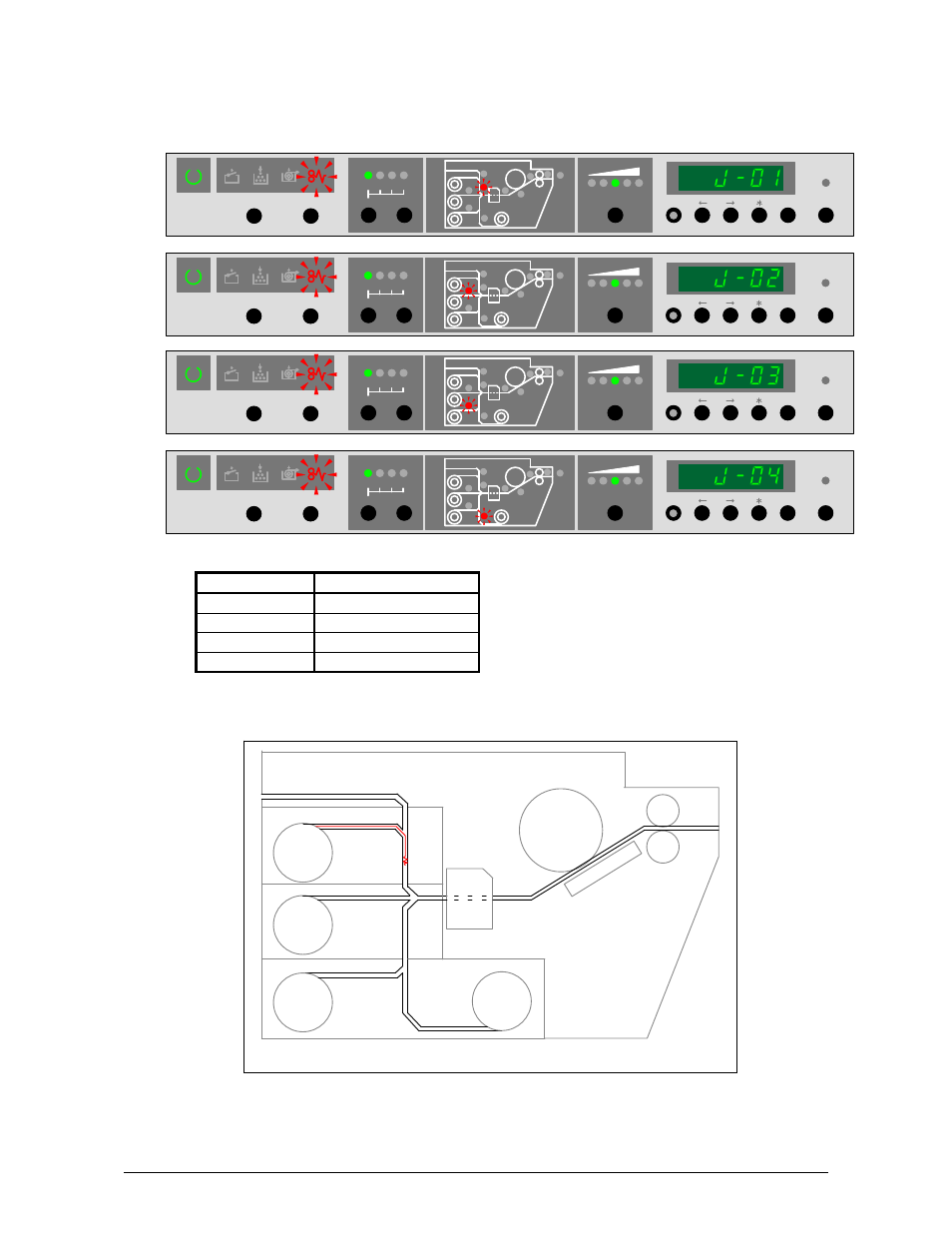 Chapter 3 error correction & maintenance 3-3 | Konica Minolta KIP 9000 User Manual | Page 104 / 136